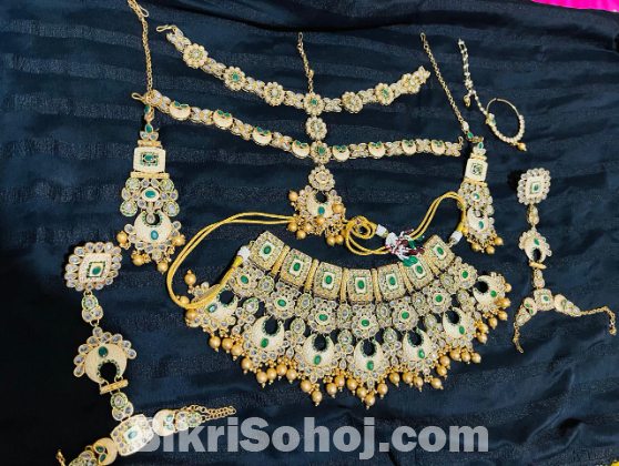 ব্রাইডাল জুয়েলারি (কুন্দন সেট)